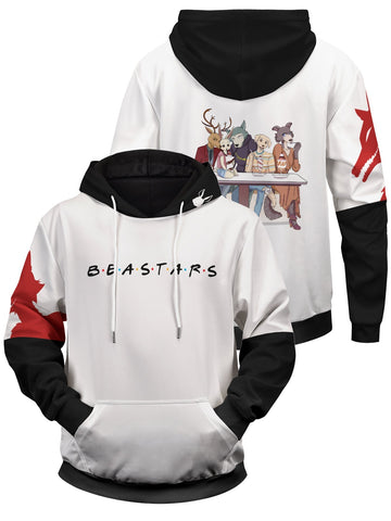 Fandomaniax - Beastars Friends Unisex Pullover Hoodie