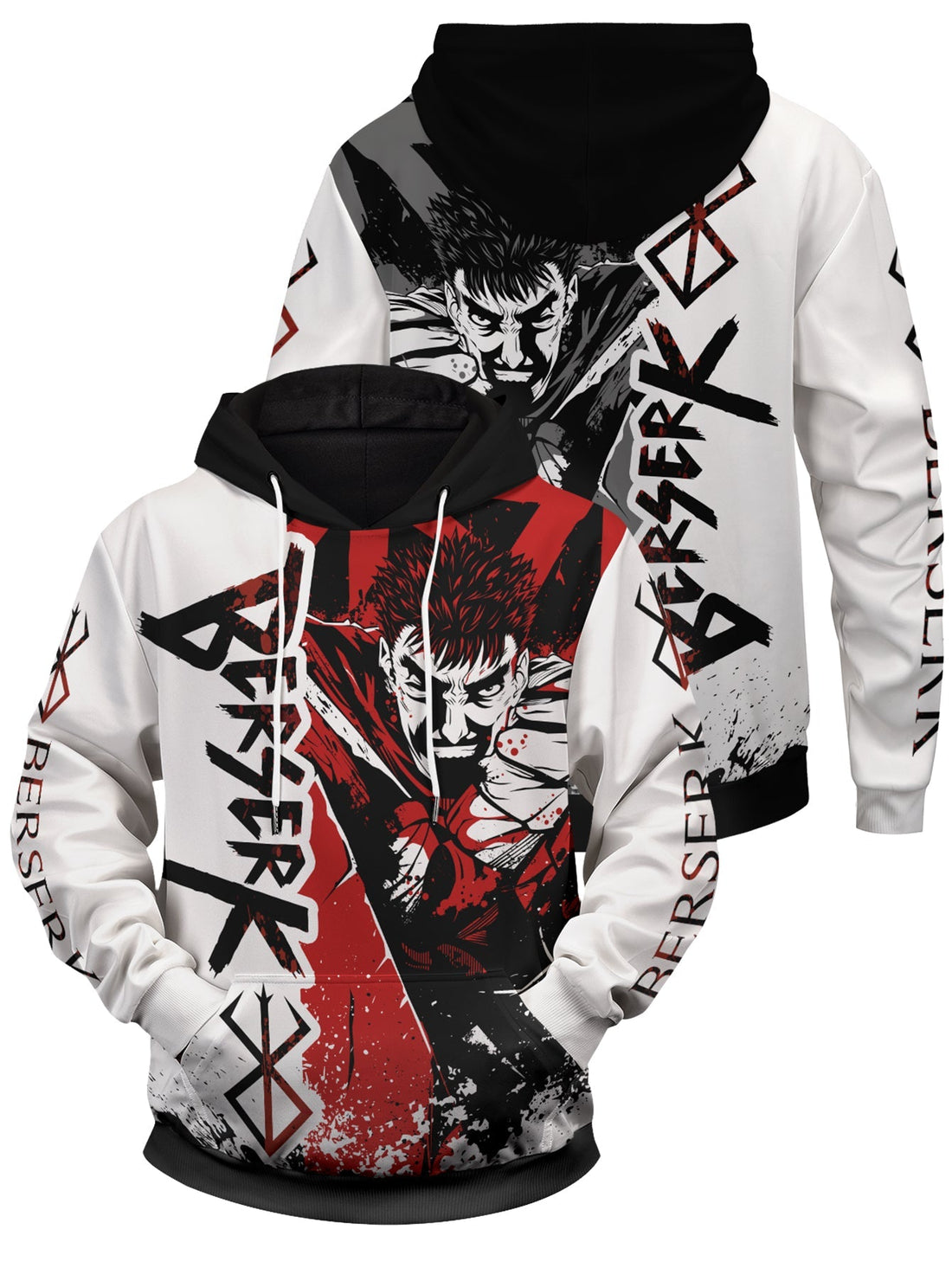 Fandomaniax - Berserk Unisex Pullover Hoodie