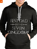 Fandomaniax - Best Dad in the Seven Kingdoms Unisex Pullover Hoodie