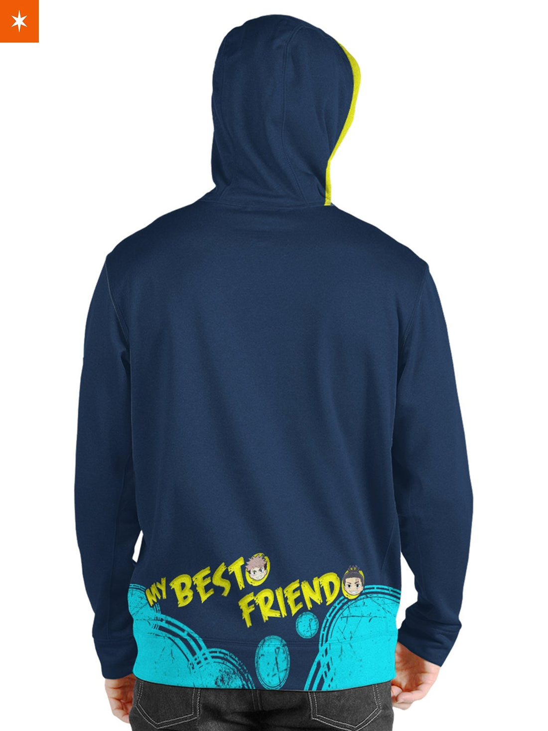 Fandomaniax - Besto Friendo Unisex Pullover Hoodie