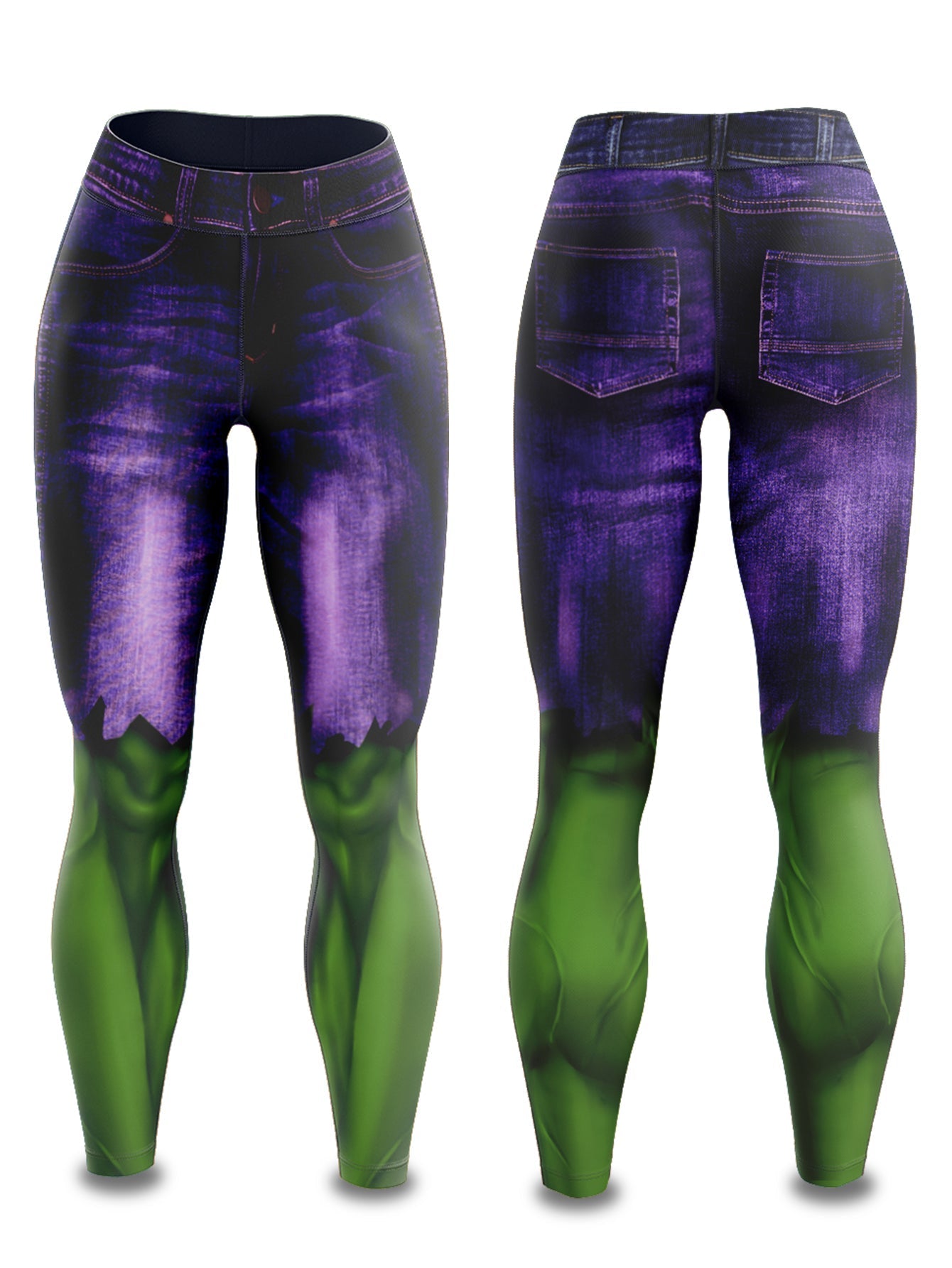 Fandomaniax - Big Green Monster Unisex Tights