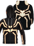 Fandomaniax - Big Time Spidey Unisex Zipped Hoodie