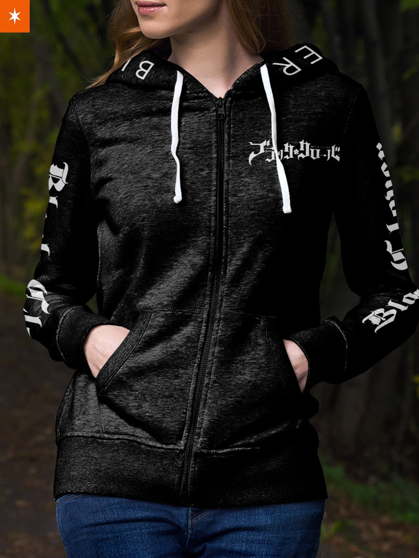 Fandomaniax - Black Bull Unisex Zipped Hoodie