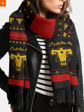 Fandomaniax - Black Bull Xmas Wool Scarf