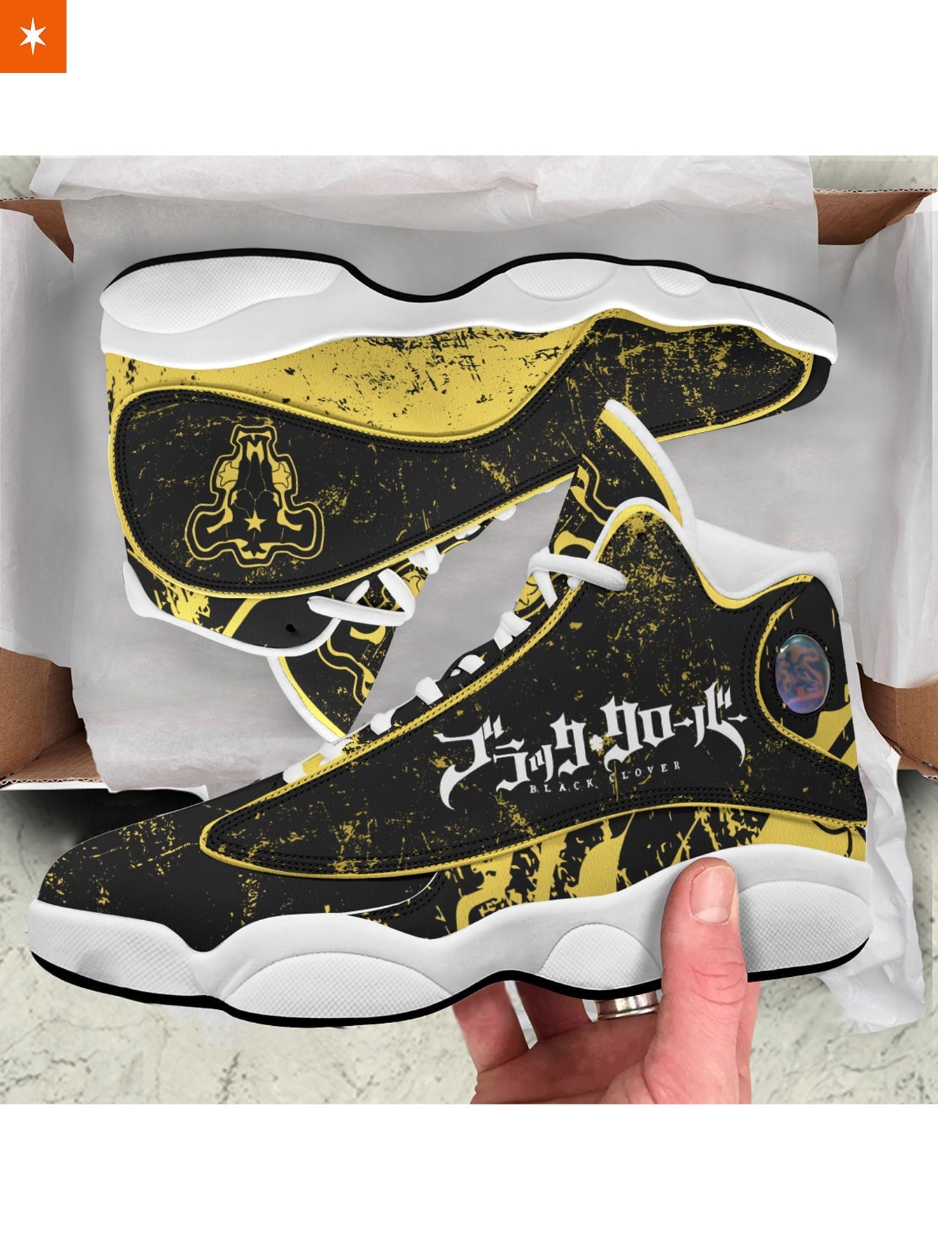 Fandomaniax - Black Clover Bulls High Cut Sneakers