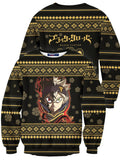 Fandomaniax - Black Clover Christmas Unisex Wool Sweater