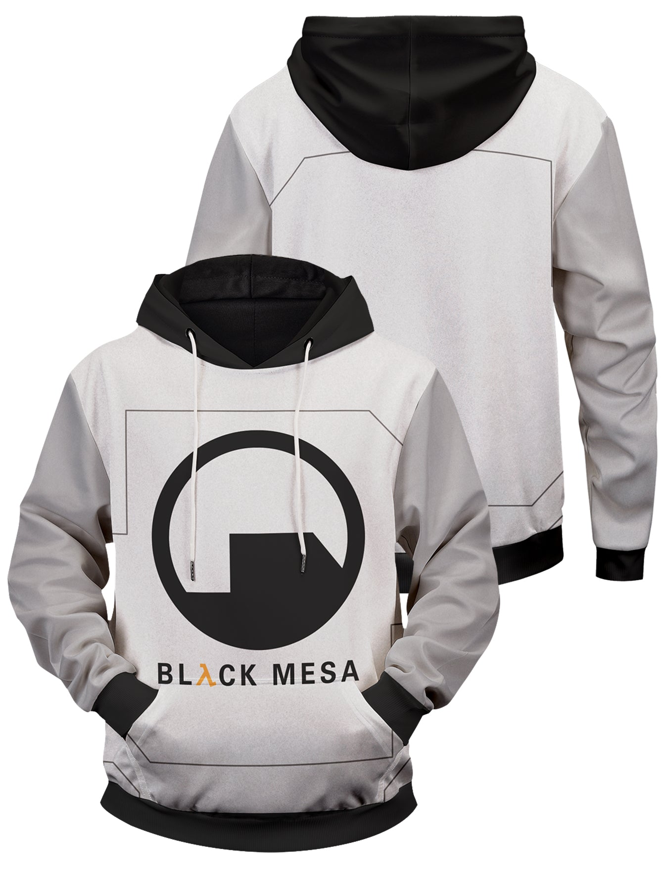 Fandomaniax - Black Mesa Unisex Pullover Hoodie