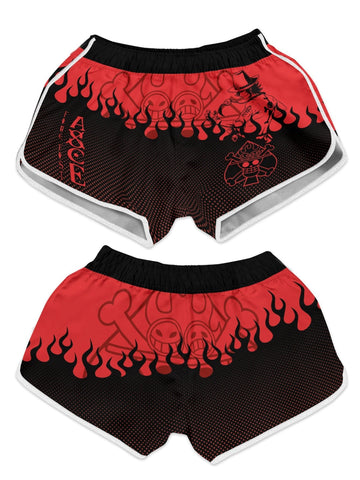 Fandomaniax - Blazing Ace Women Beach Shorts