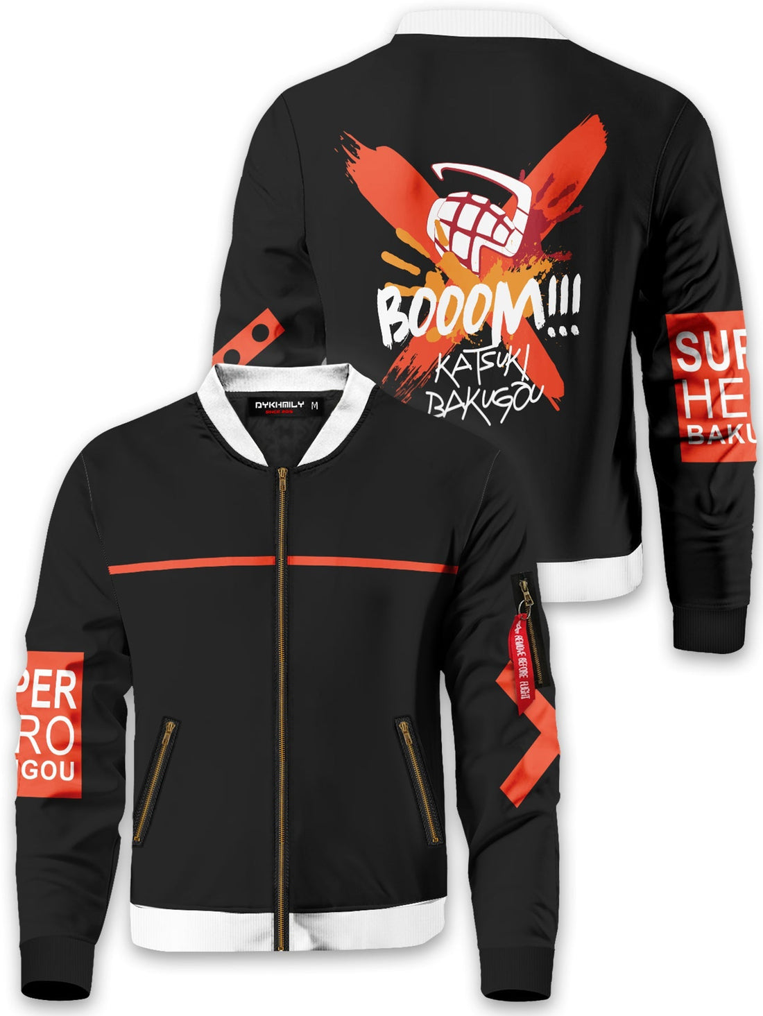 Fandomaniax - Boom Katsuki Bomber Jacket