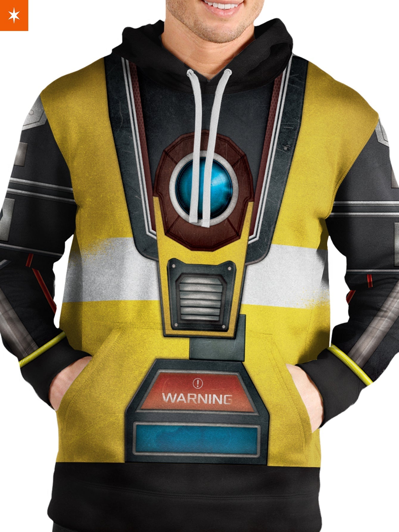 Fandomaniax - Borderlands Claptrap Unisex Pullover Hoodie