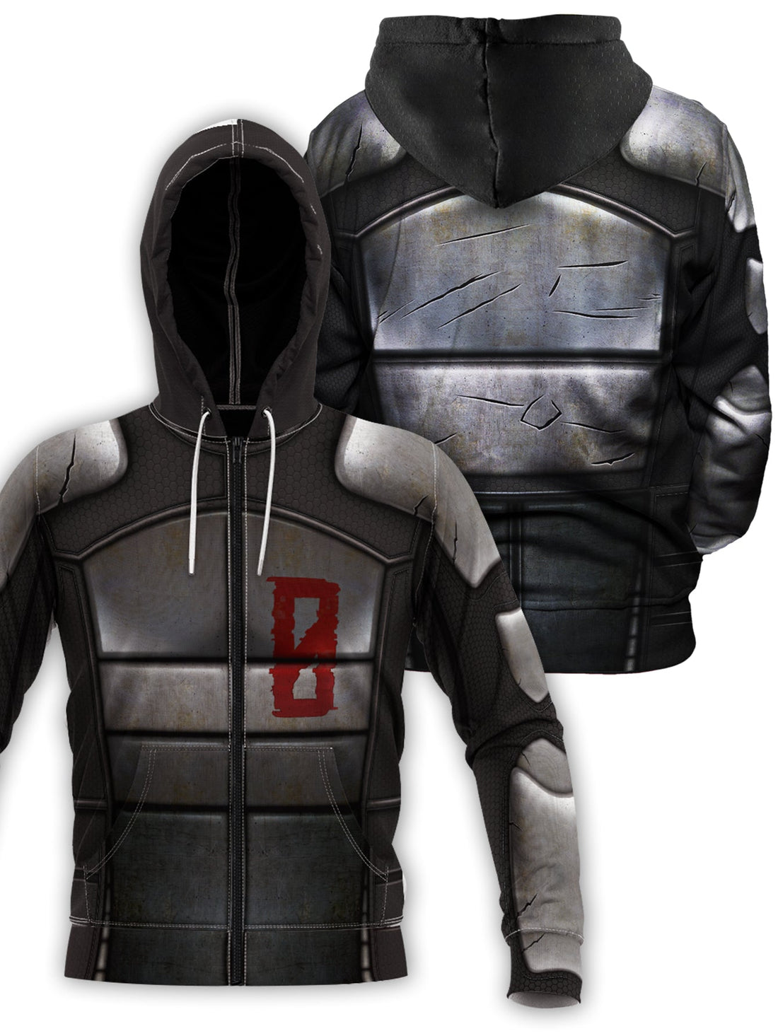 Fandomaniax - Borderlands Zero Unisex Zipped Hoodie