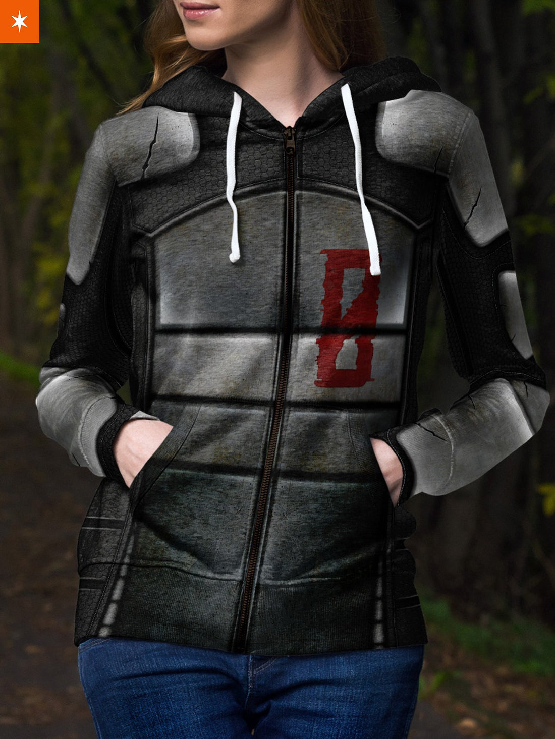 Fandomaniax - Borderlands Zero Unisex Zipped Hoodie