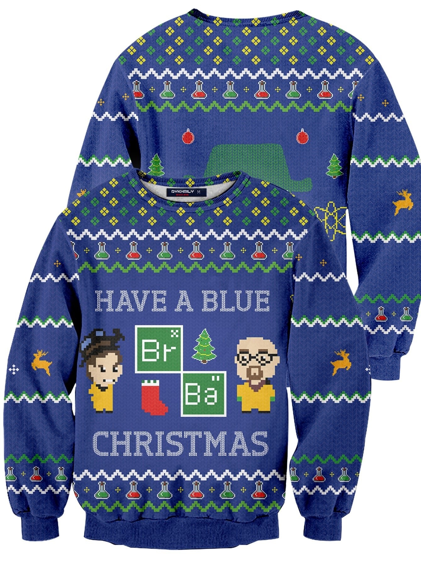 Fandomaniax - Breaking Bad Holiday Unisex Wool Sweater