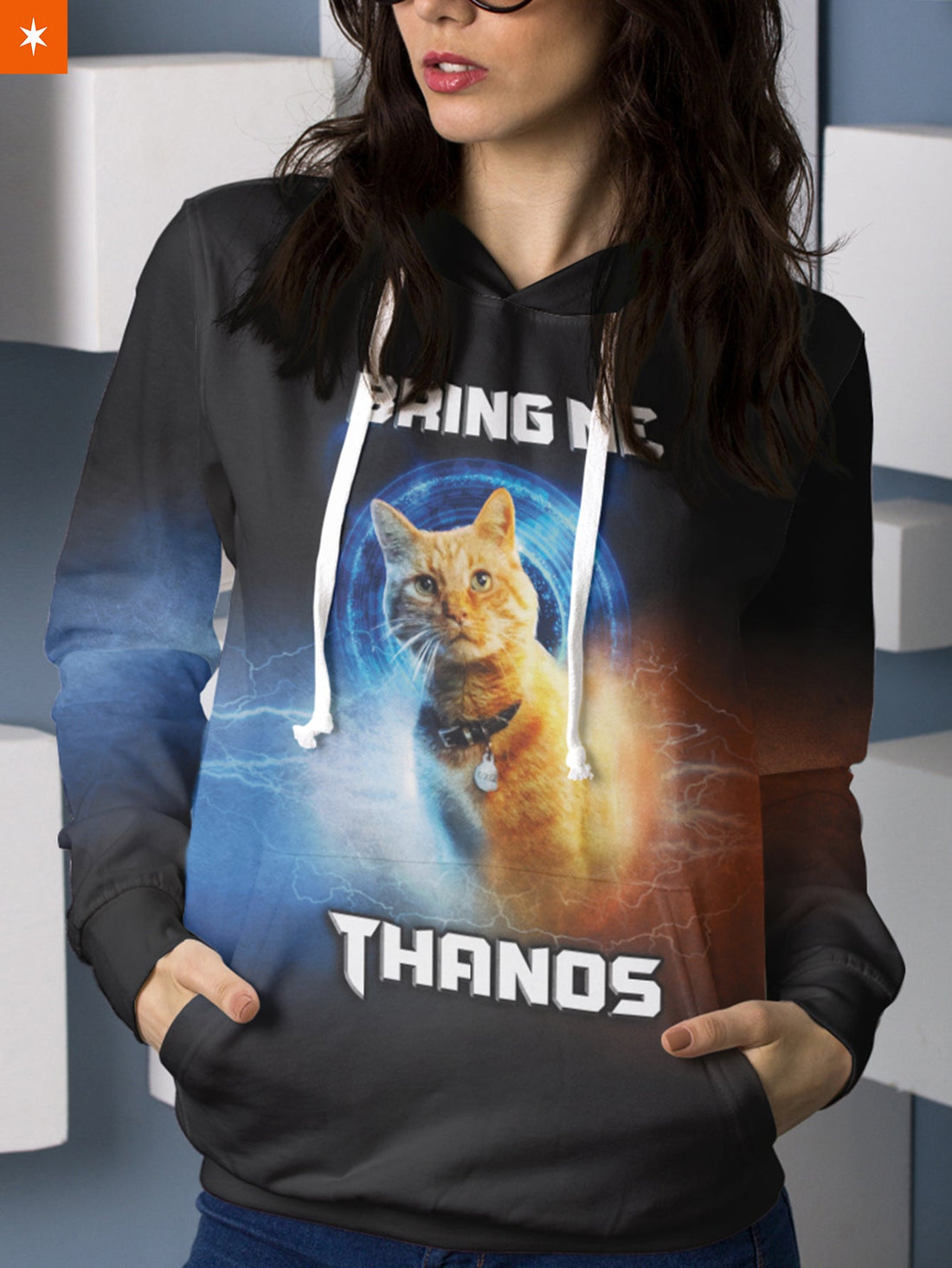 Fandomaniax - Bring me Thanos Unisex Pullover Hoodie