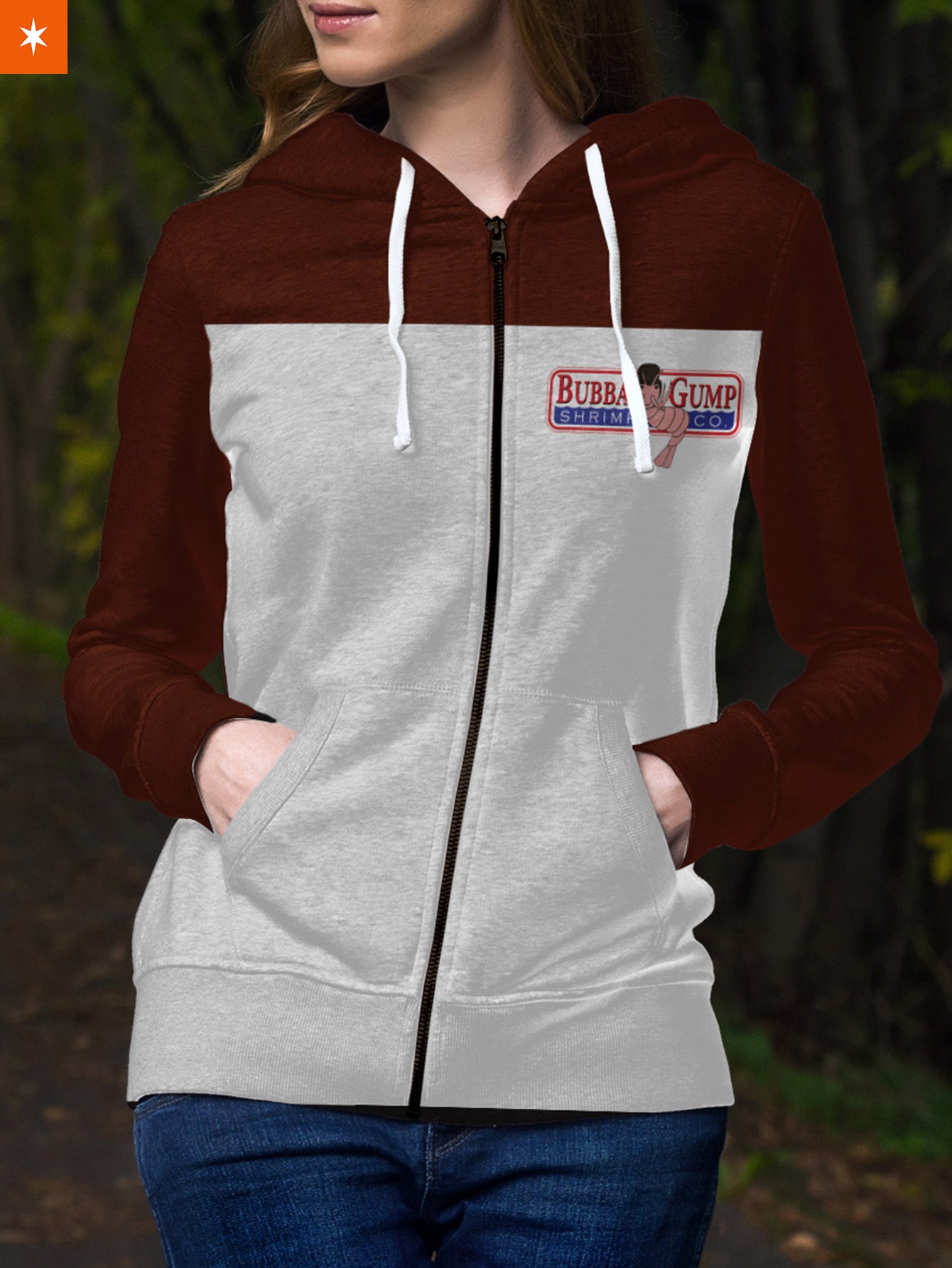 Fandomaniax - Bubba Gump Unisex Zipped Hoodie