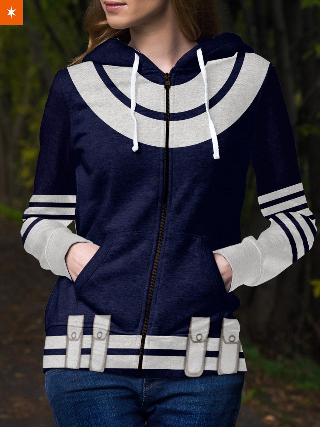 Fandomaniax - Bullseye Unisex Zipped Hoodie