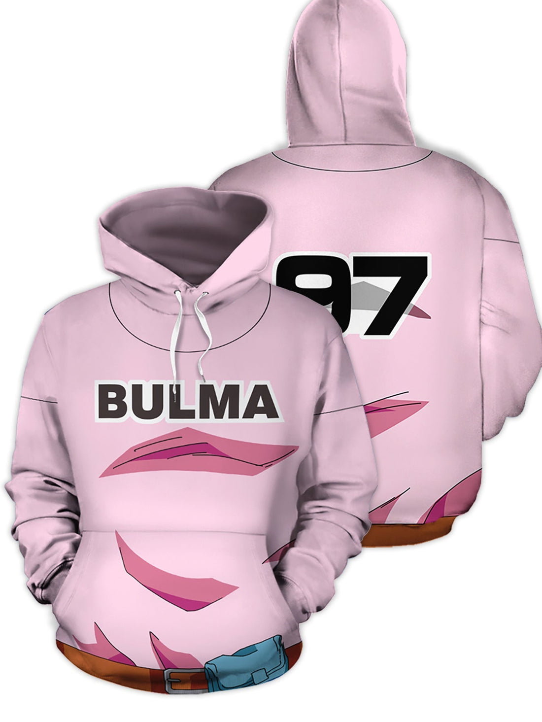 Fandomaniax - Bulma Unisex Pullover Hoodie