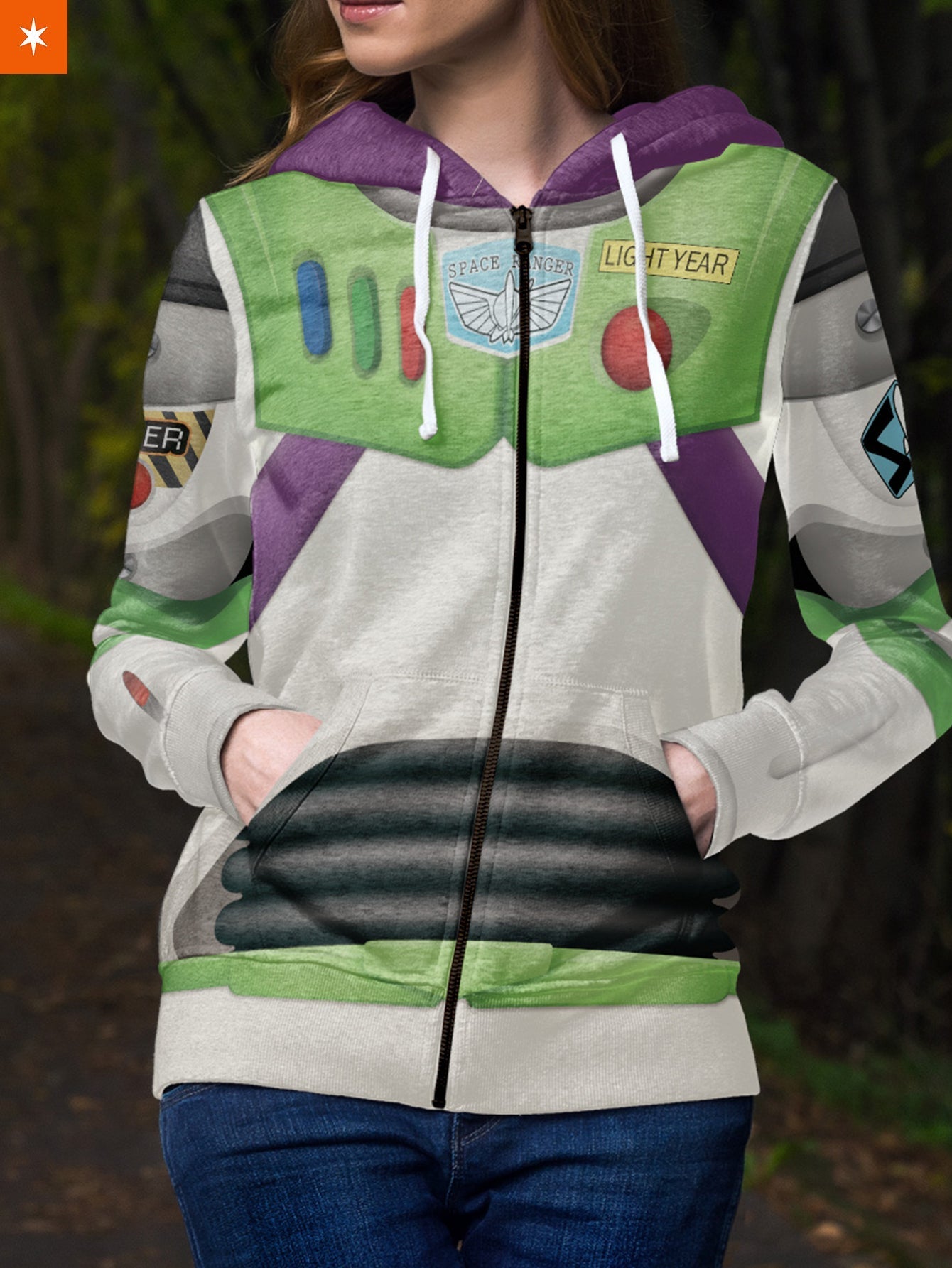 Fandomaniax - Buzz Unisex Zipped Hoodie