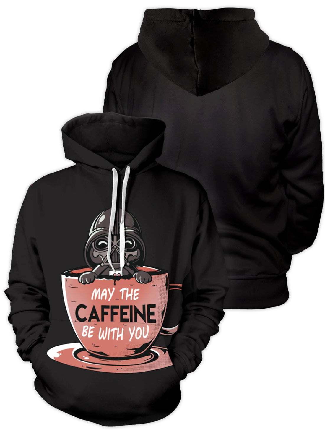 Fandomaniax - Caffeine Force Unisex Pullover Hoodie