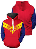 Fandomaniax - Capt Carol Unisex Pullover Hoodie