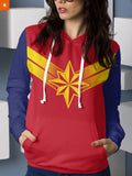 Fandomaniax - Capt Carol Unisex Pullover Hoodie