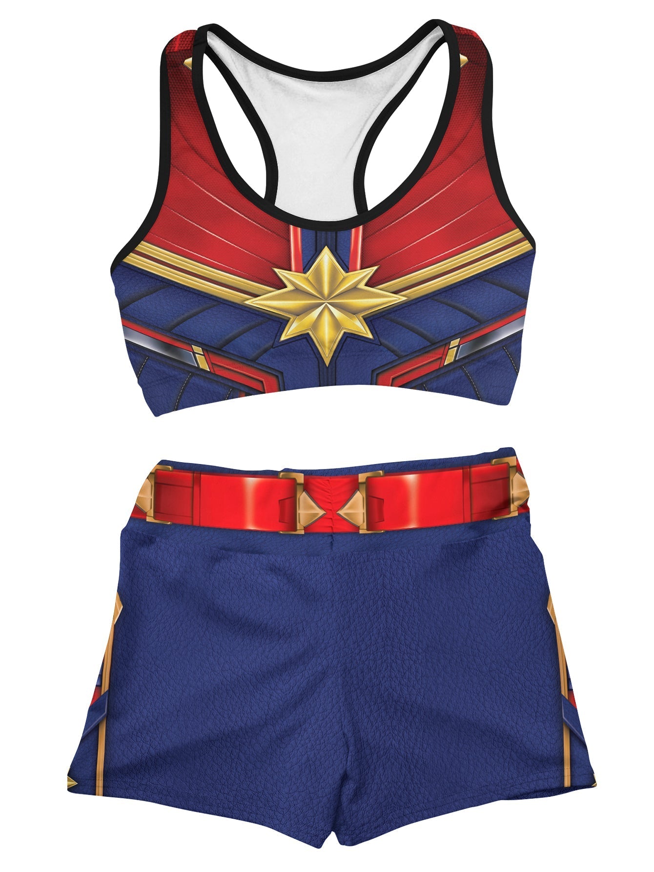 Fandomaniax - Captain Carol Active Wear Set