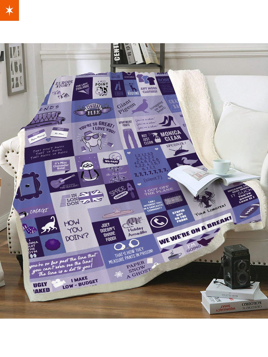 Fandomaniax - Catch Phrase Throw Blanket