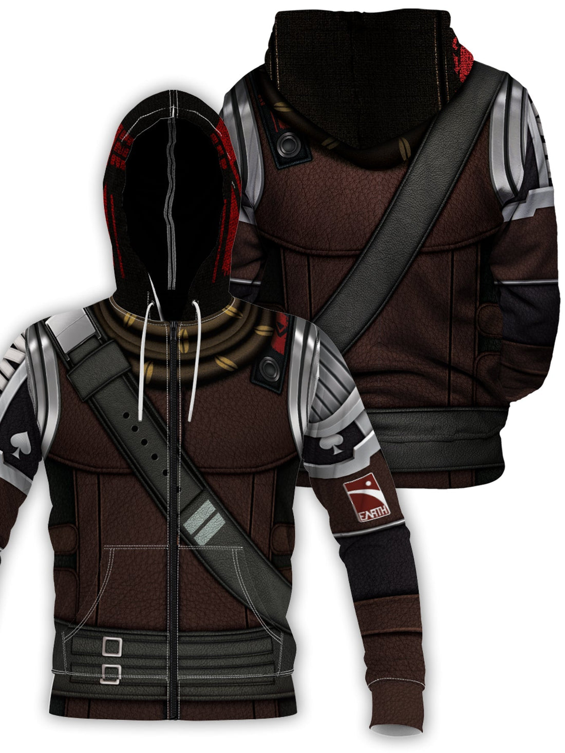 Fandomaniax - Cayde-6 Unisex Zipped Hoodie