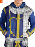 Fandomaniax - Celestial Natsu Unisex Pullover Hoodie