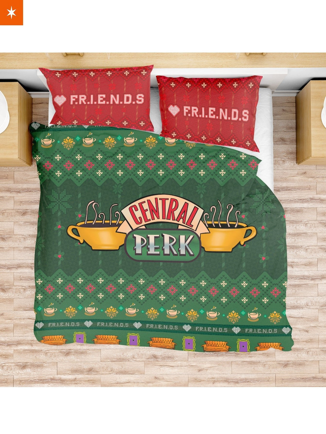 Fandomaniax - Central Perk Bedding Set