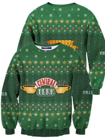 Fandomaniax - Central Perk Unisex Wool Sweater