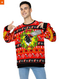 Fandomaniax - Chainsaw Man Christmas Unisex Wool Sweater