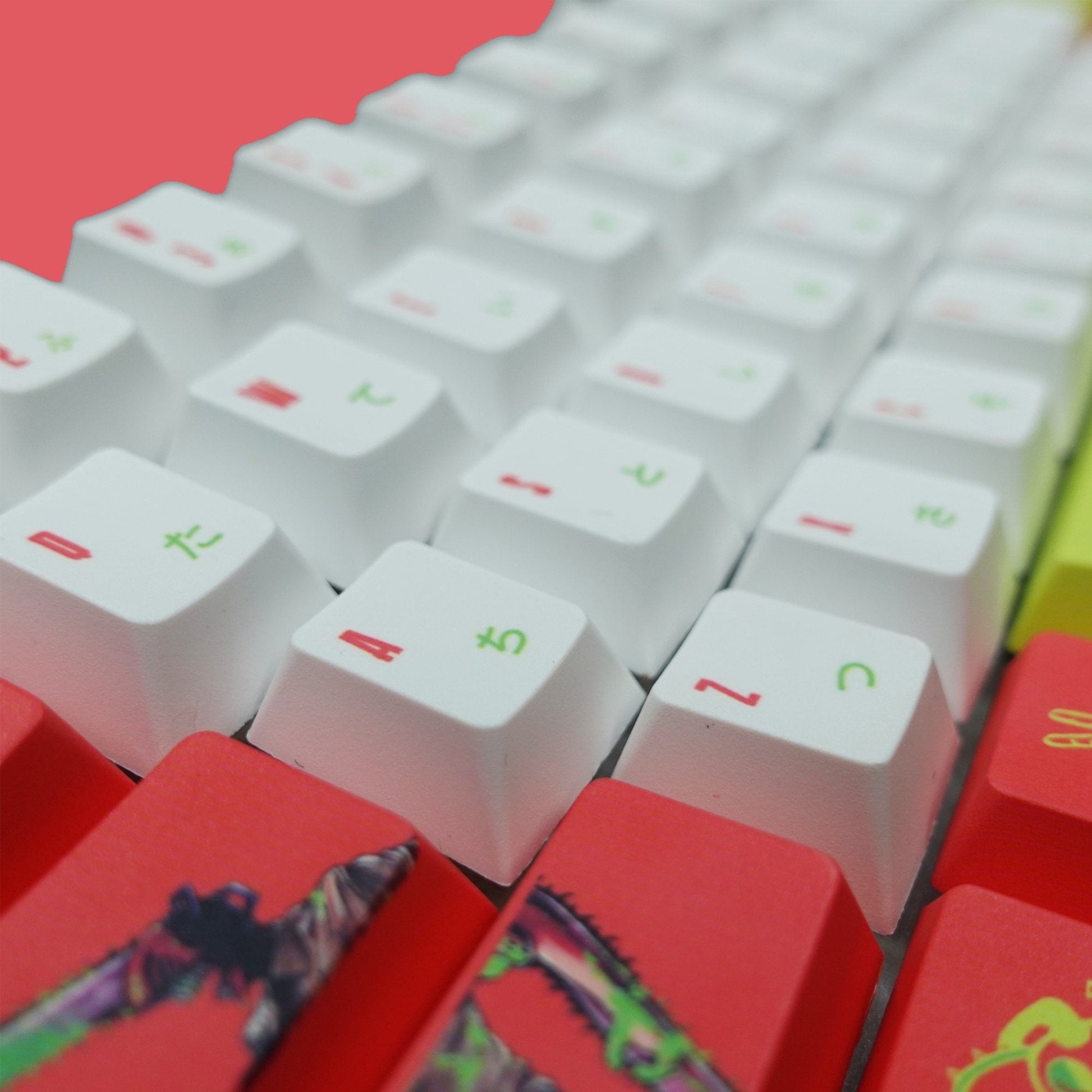 Chainsawman Keycaps | Denji Keycaps - Goblintechkeys