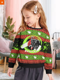 Fandomaniax - Chainsawman Xmas Kids Unisex Wool Sweater