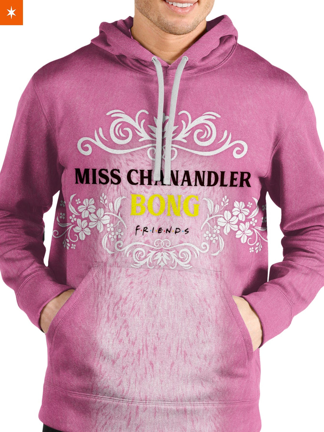 Fandomaniax - Chanandler Bong Unisex Pullover Hoodie