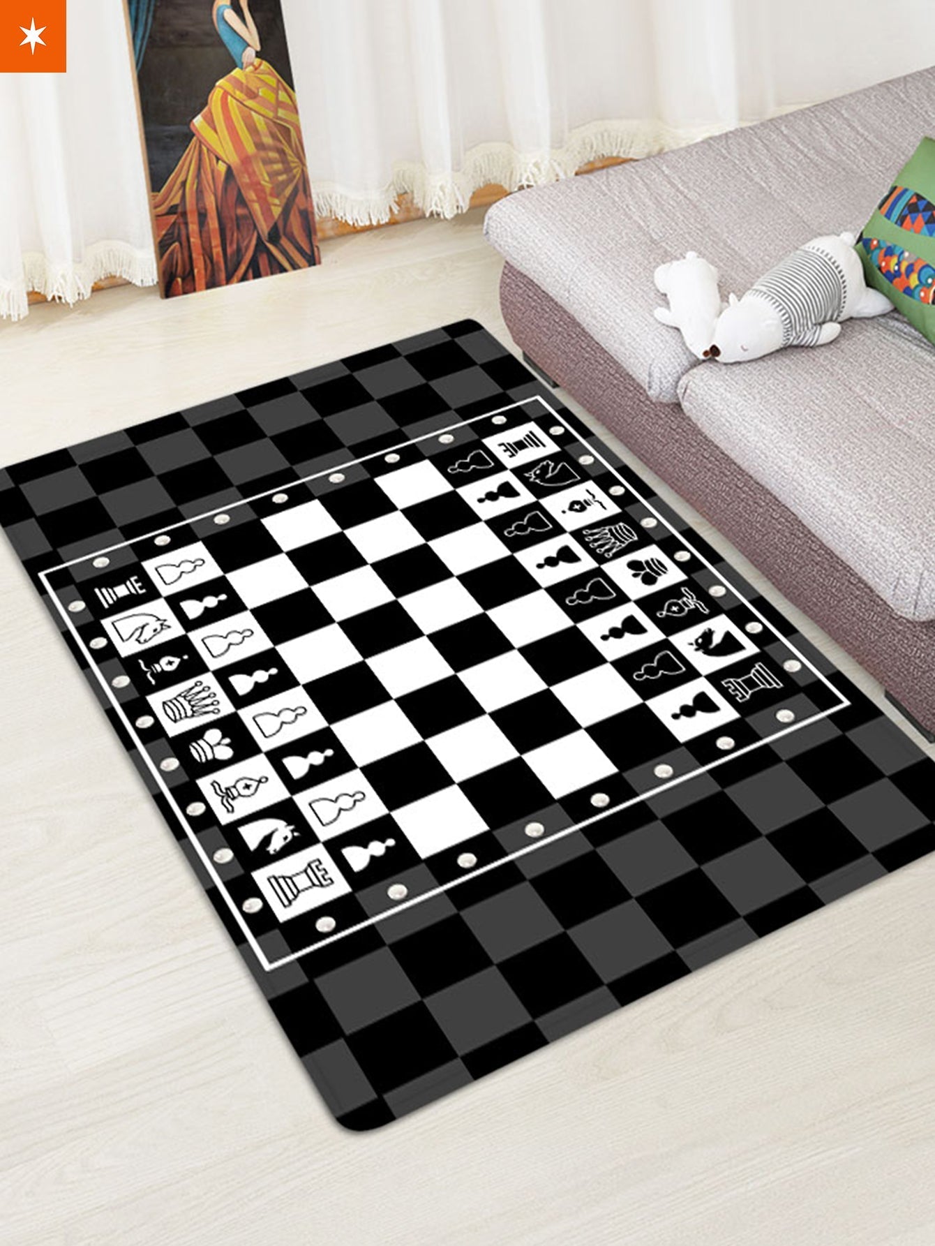 Fandomaniax - Chessboard Carpet/Rug