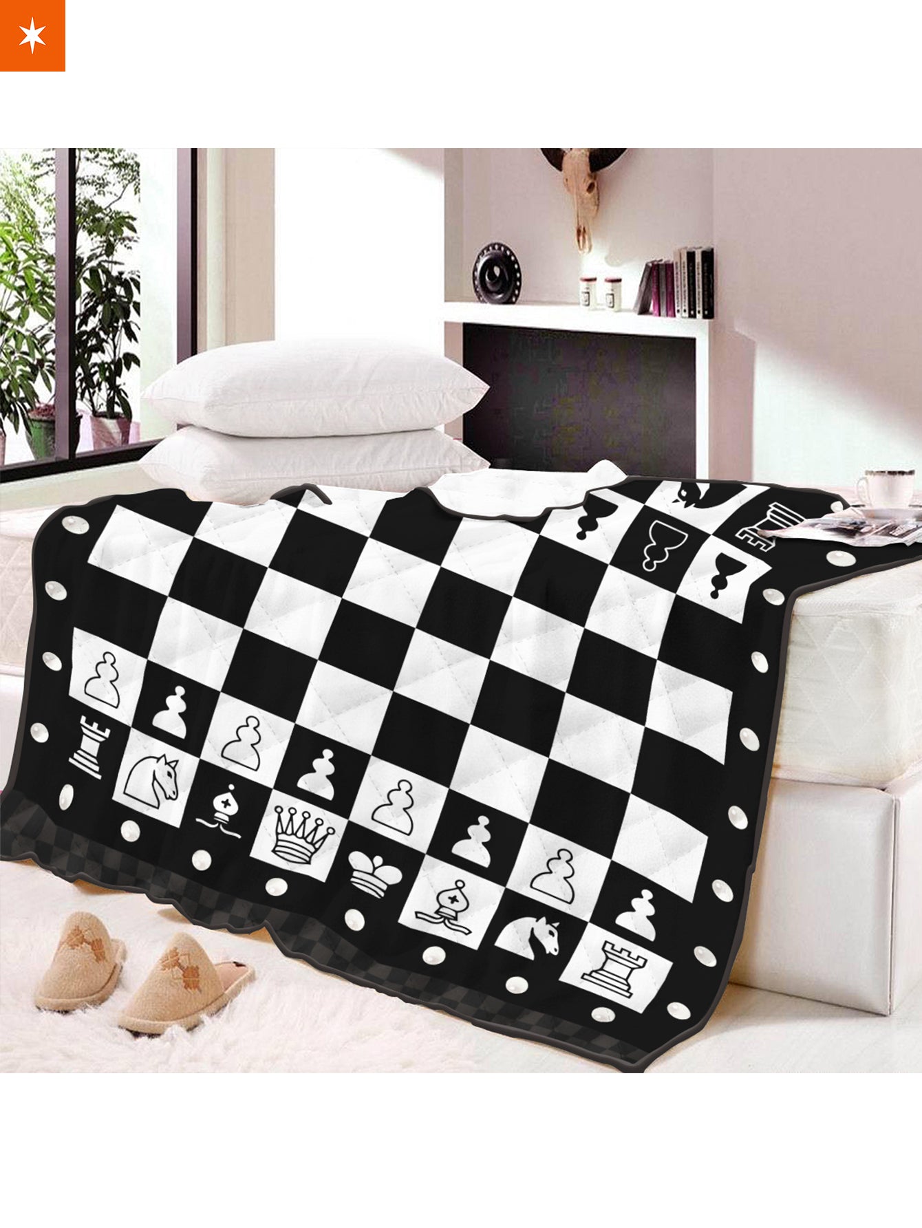 Fandomaniax - Chessboard Quilt Blanket