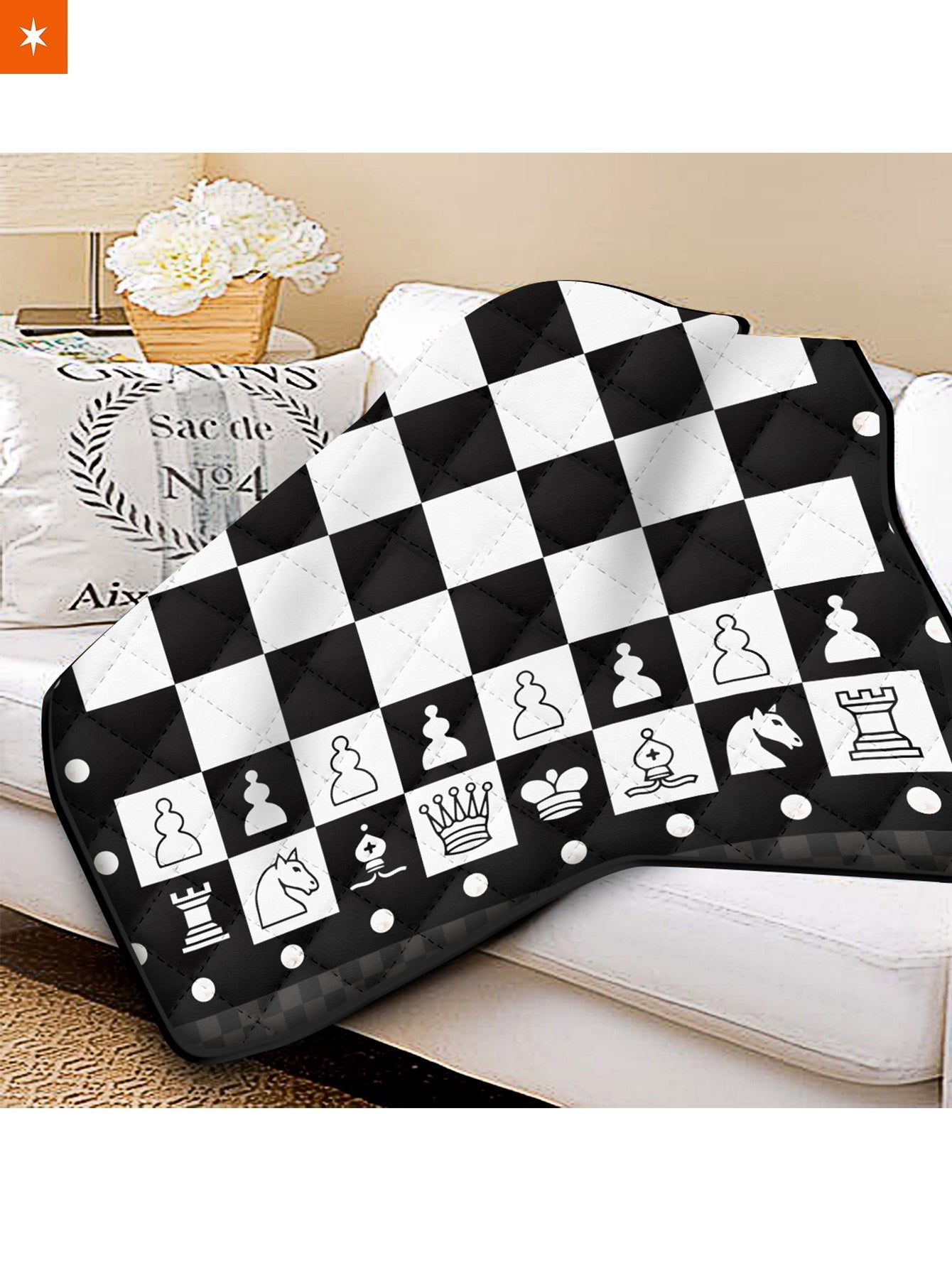 Fandomaniax - Chessboard Quilt Blanket