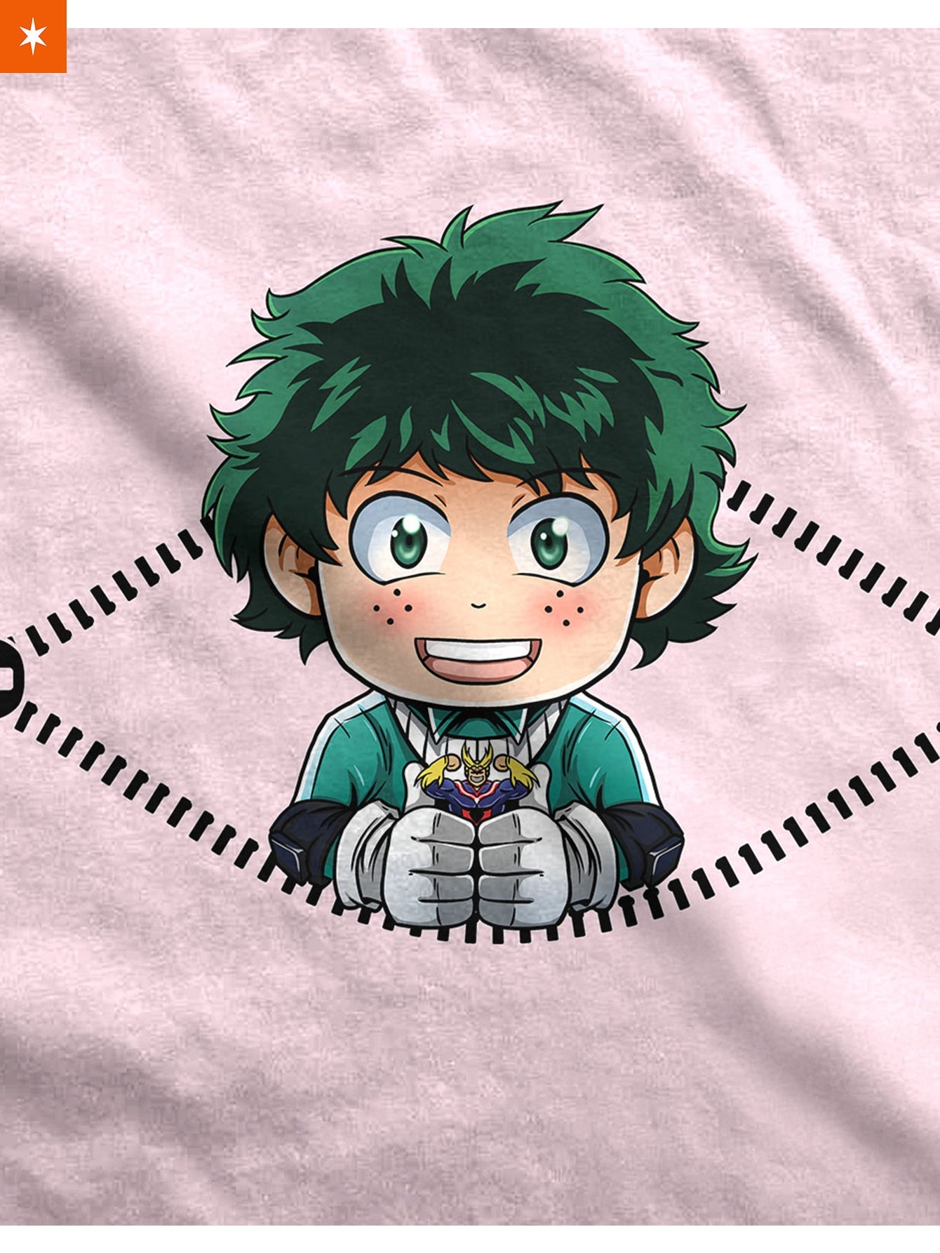 Fandomaniax - Chibi Deku Peeking Maternity T-Shirt