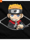 Fandomaniax - Chibi Naruto Peeking Maternity T-Shirt