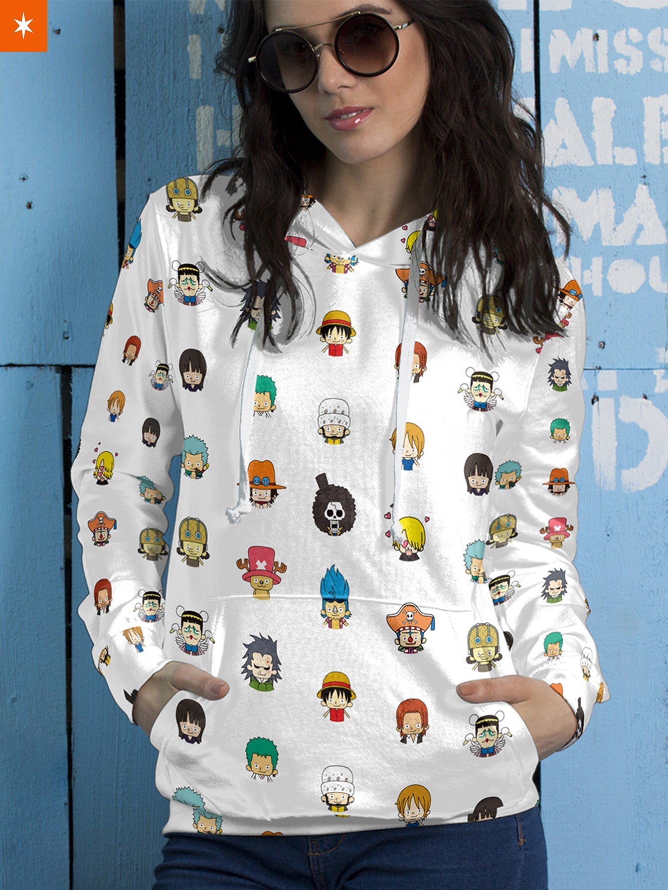 Fandomaniax - Chibi Pirates Unisex Pullover Hoodie