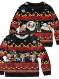 Fandomaniax - Chibi Revengers Xmas Kids Unisex Wool Sweater