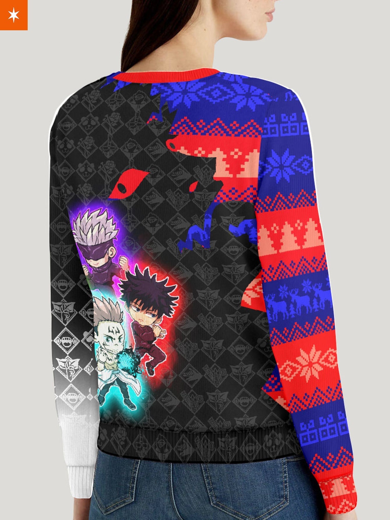 Fandomaniax - Chibi Sorcerer Xmas Unisex Wool Sweater