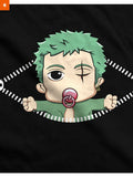 Fandomaniax - Chibi Swordsman Peeking Maternity T-Shirt