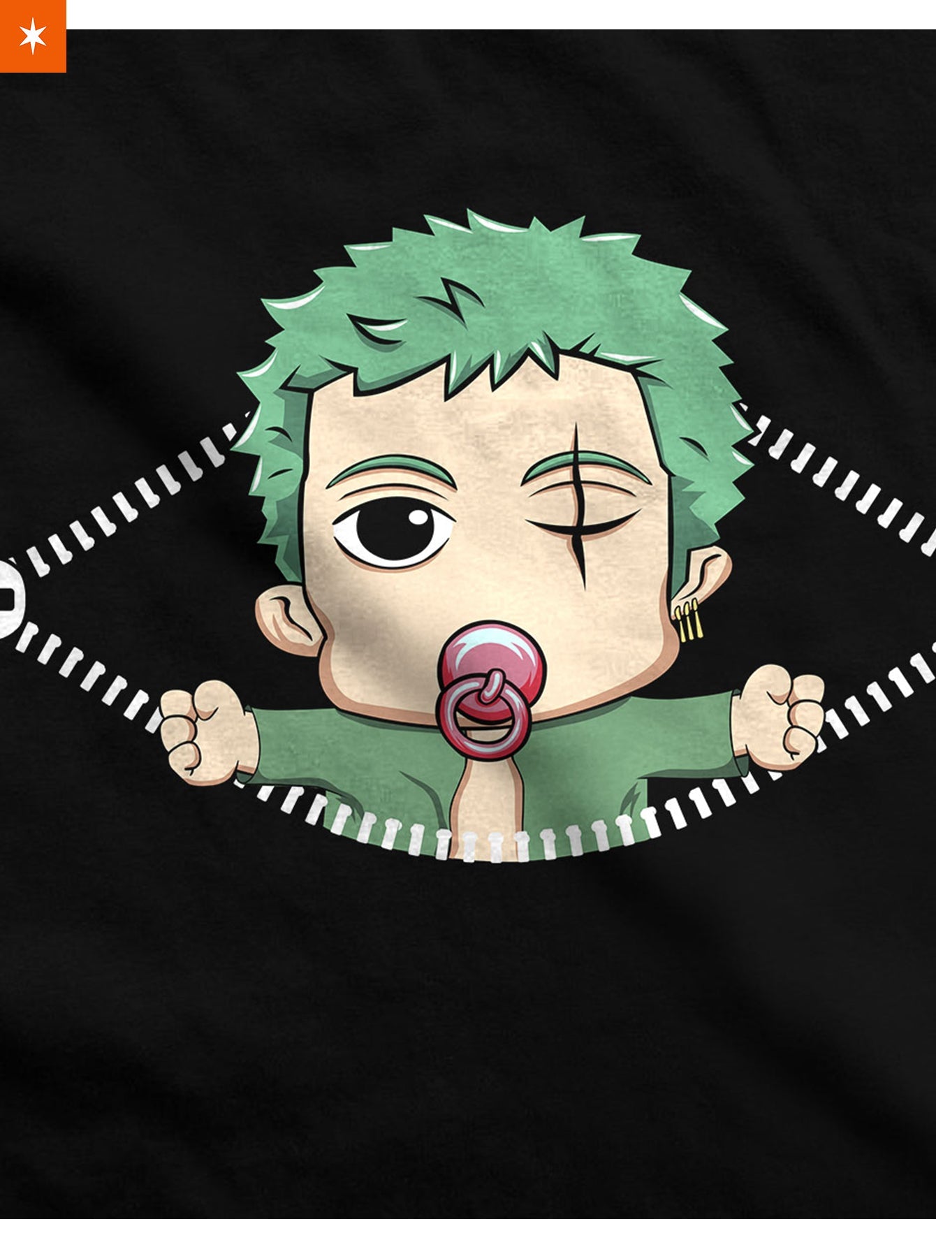 Fandomaniax - Chibi Swordsman Peeking Maternity T-Shirt