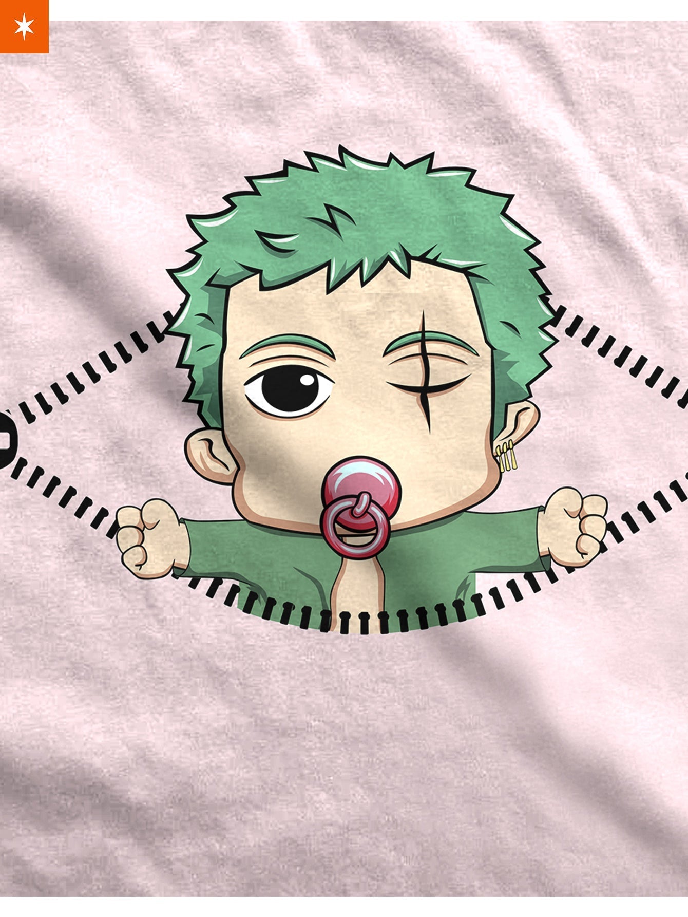 Fandomaniax - Chibi Swordsman Peeking Maternity T-Shirt