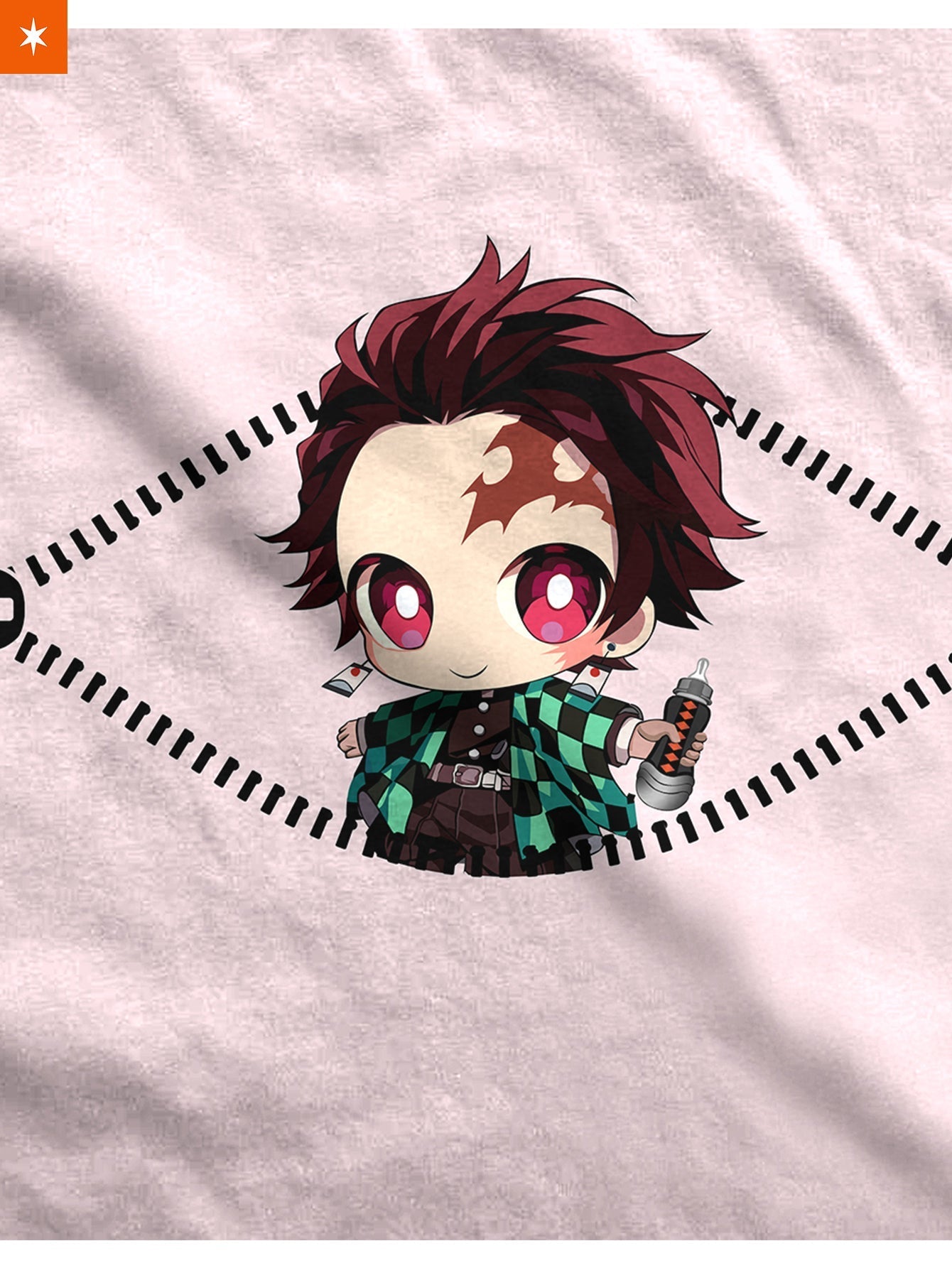 Fandomaniax - Chibi Tanjiro Peeking Maternity T-Shirt