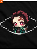 Fandomaniax - Chibi Tanjiro Peeking Maternity T-Shirt