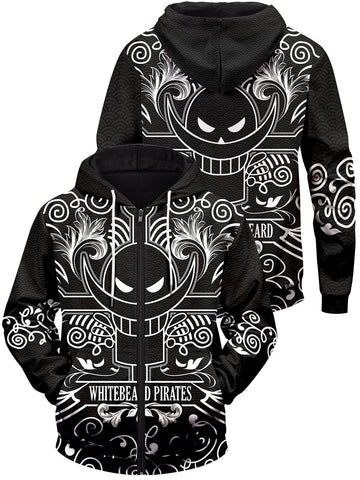 Fandomaniax - Child of Whitebeard Unisex Zipped Hoodie