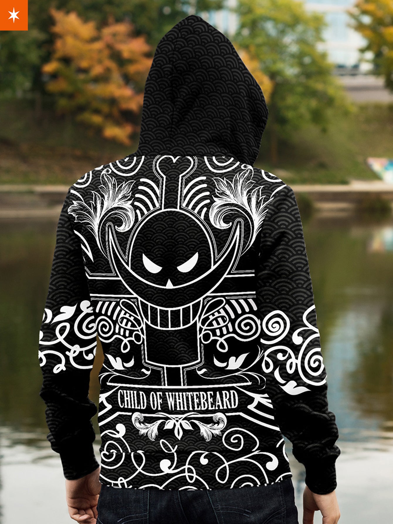 Fandomaniax - Child of Whitebeard Unisex Zipped Hoodie